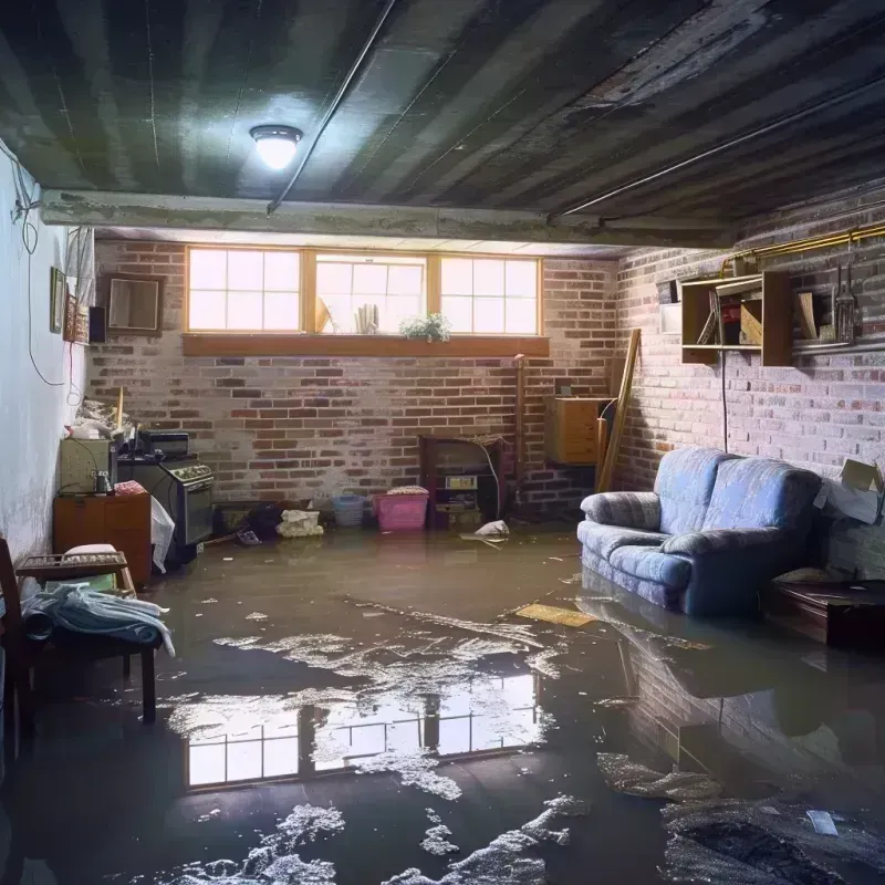 Flooded Basement Cleanup in Braintree, MA